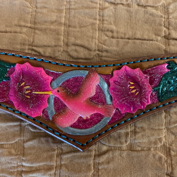 One of a Kind handmade leather belt main image 5